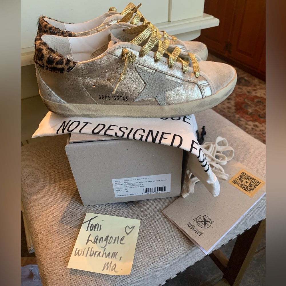 Golden Goose Super stars size 38